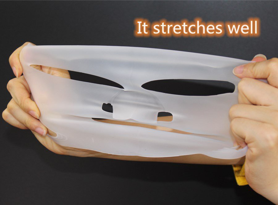 reusable silicone face mask