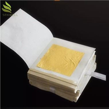 Zlatá listová fólie 24 K jedlé zlato