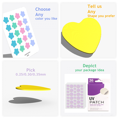 UV detekční náplast